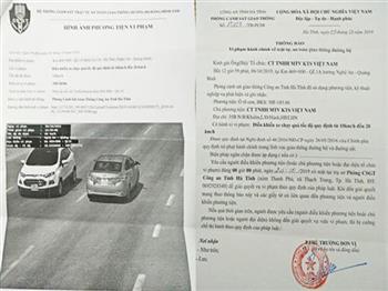 CSGT lên tiếng vụ xe ở Hà Nội, Kon Tum bị bắn tốc độ tận Hà Tĩnh